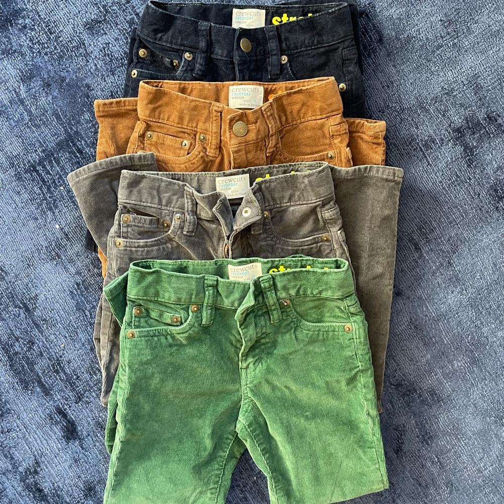 Crewcuts Corduroys Size 5 Bundle